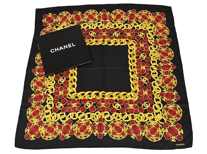 Timeless Chanel Multiple colors Silk  ref.1030805