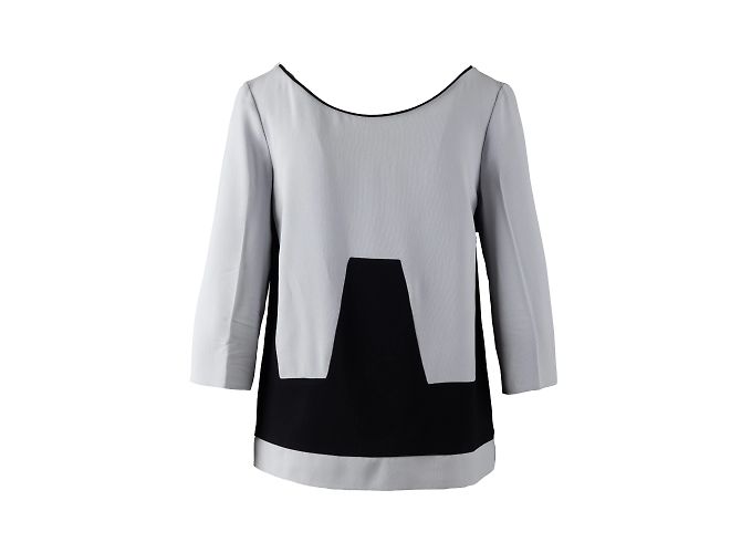 Top Prada color block Multicolore