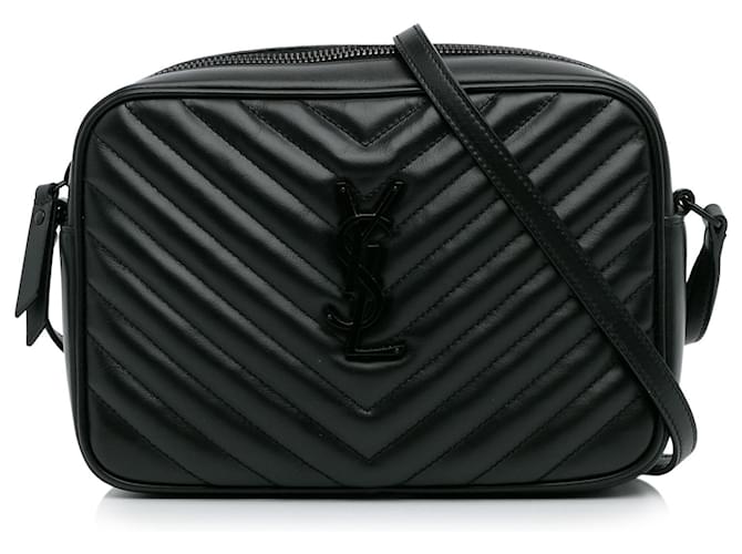 Medium lou calfskin leather online camera bag saint laurent