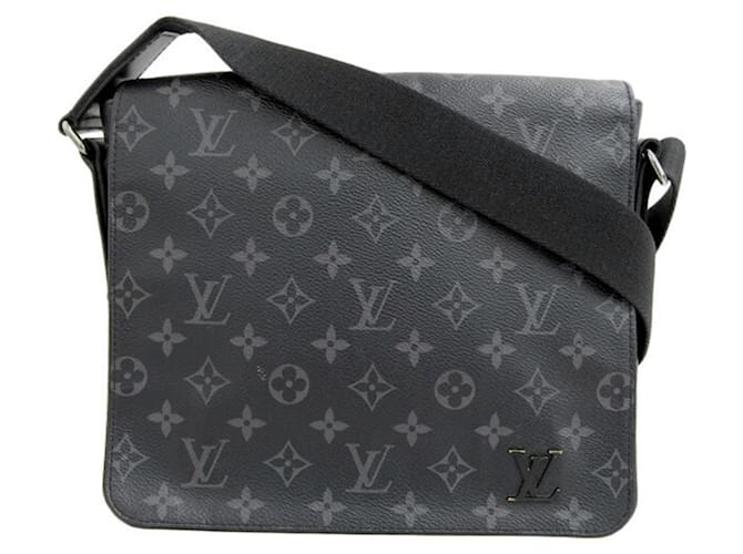 Louis Vuitton District Black Cloth  ref.1031168