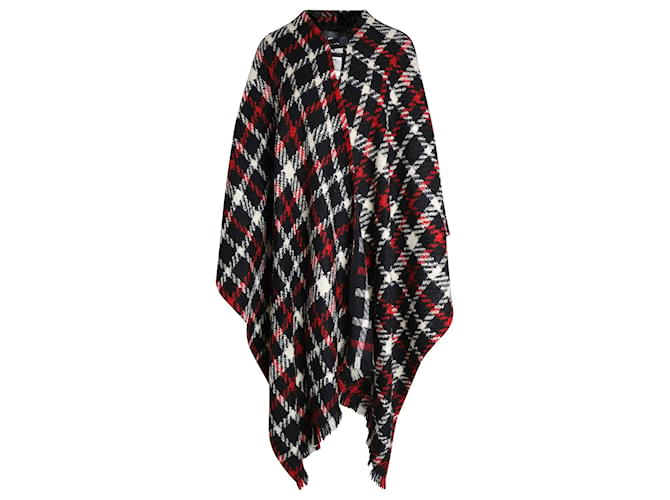 Moschino poncho discount with fringe