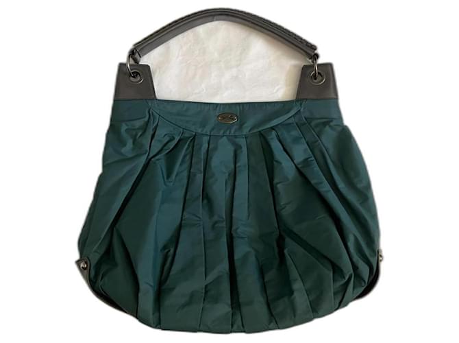 Bimba & Lola Handbags Green Grey Synthetic  ref.1031677