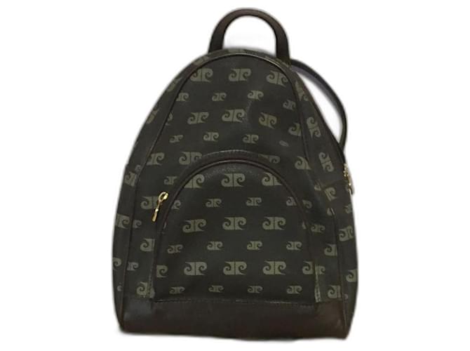 Pierre Cardin backpack Ebony Synthetic  ref.1031708