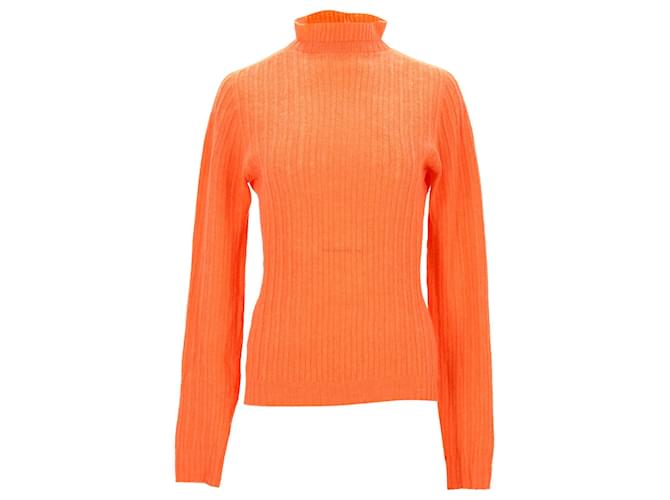 Philosophy Di Lorenzo Serafini Turtleneck Sweater in Orange Virgin Wool   ref.1032007