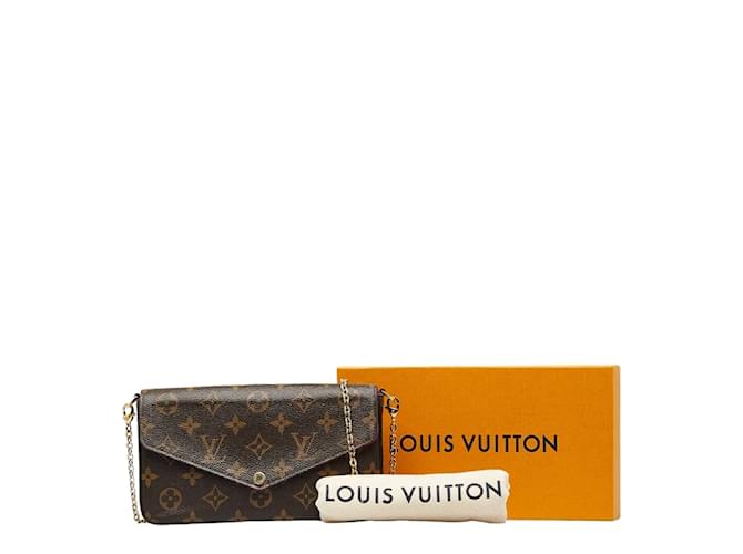 Louis Vuitton Monogram Pochette Felicie M61276 Brown Cloth ref