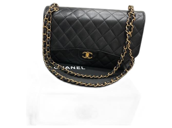 Timeless Chanel Handbags Black Leather ref.1032394 - Joli Closet