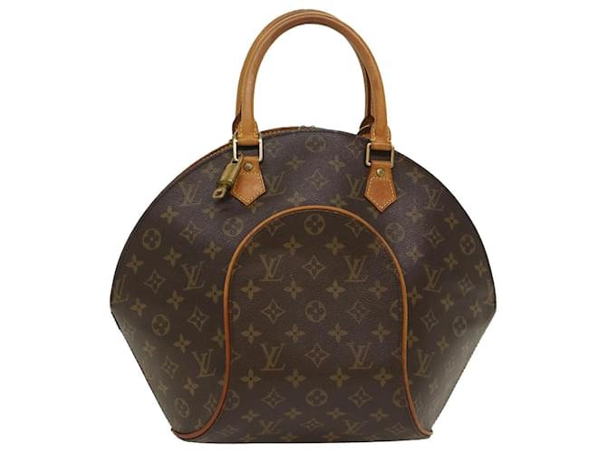 LOUIS VUITTON Monogram Ellipse MM Sac à main M51126 Auth LV 49492 Toile Monogramme  ref.1032463