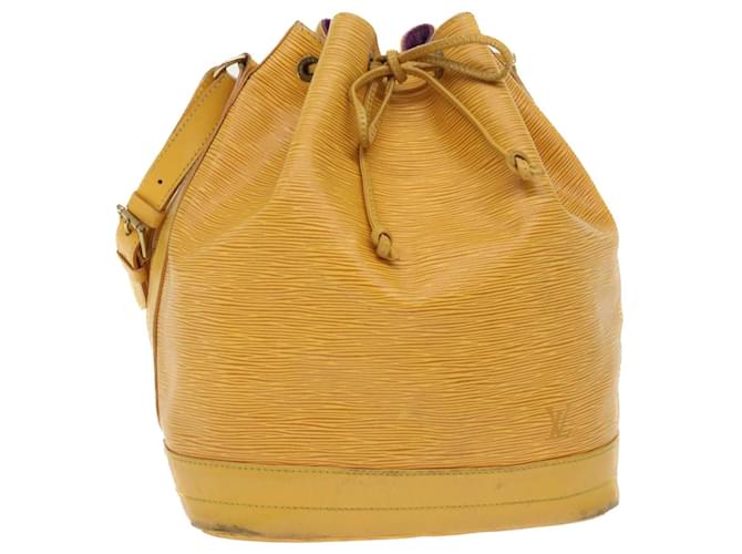 LOUIS VUITTON Epi Noe Shoulder Bag Tassili Yellow M44009 LV Auth 49672 Leather  ref.1032468