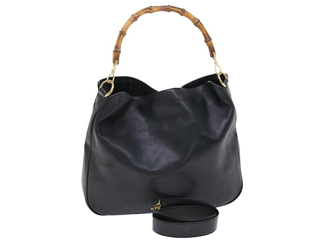 Gucci plain black online bag