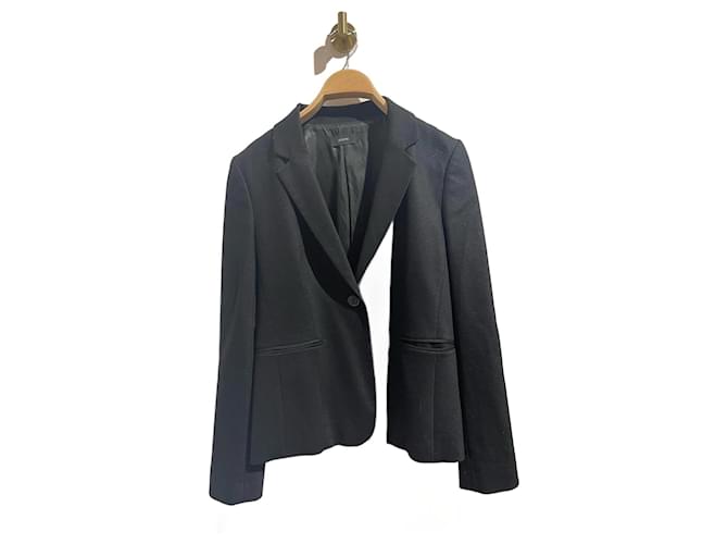 JOSEPH  Jackets T.International XL Wool Black  ref.1032500