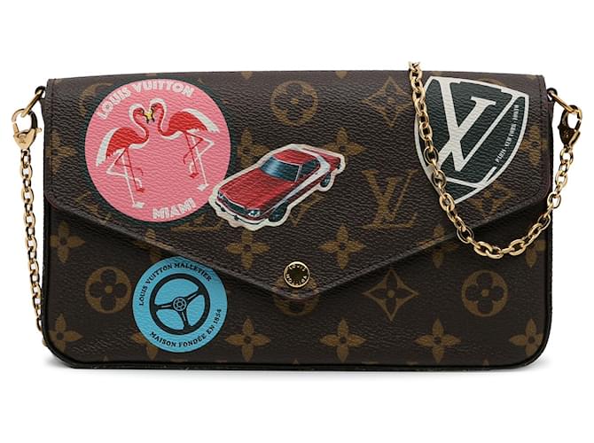 Louis Vuitton Monogram Canvas World Tour Pochette Metis Bag