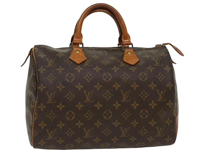 Louis Vuitton Monogram Speedy 30 Hand Bag M41526 LV Auth bs6906