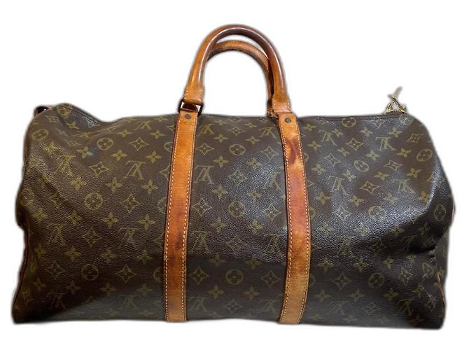 Abbesses Louis Vuitton Keepall 45 Braun