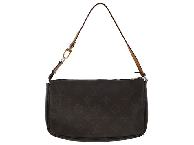 Louis Vuitton Pochette accessoires Brown Cloth  ref.1033054