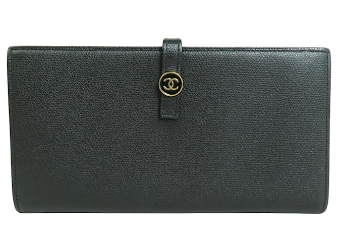 Chanel Black Leather  ref.1033706