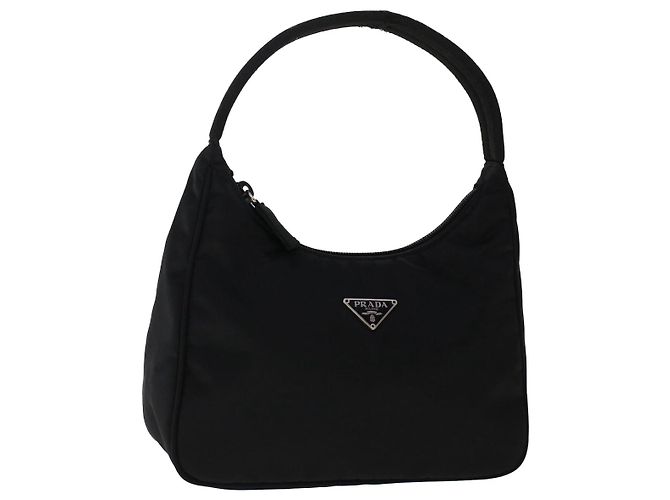PRADA Tasche Nylon Schwarz Auth 49968