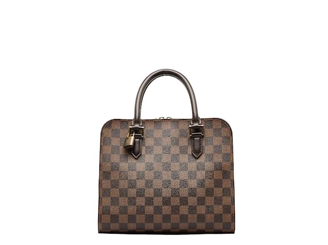 Louis Vuitton Damier Ebene Triana N51155 Brown Cloth ref.1034076