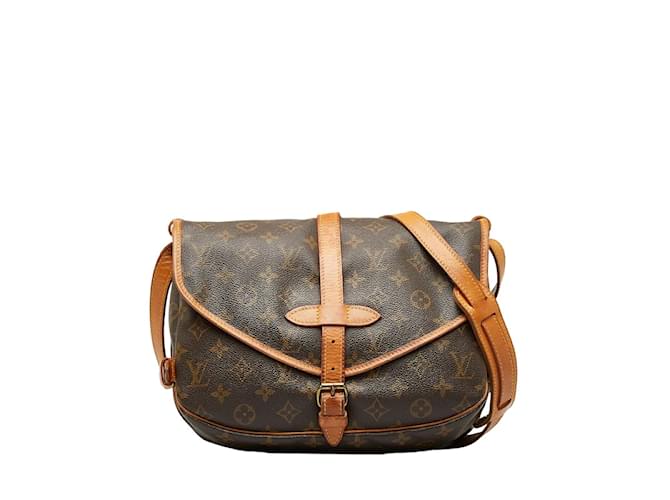 Louis Vuitton Monogram Saumur 30 M42256 Brown Cloth ref.1034083 - Joli  Closet