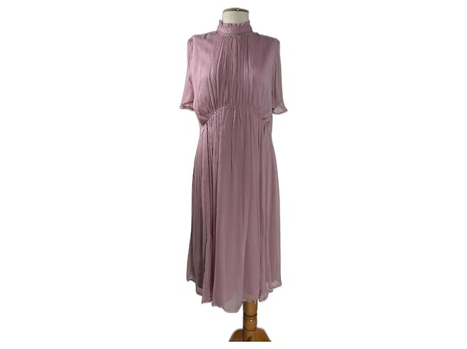 Vestido de viscose roxo Day Birger & Mikkelsen
