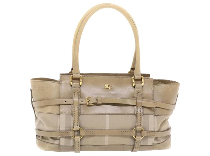 BURBERRY Beige Synthetic  ref.1034268