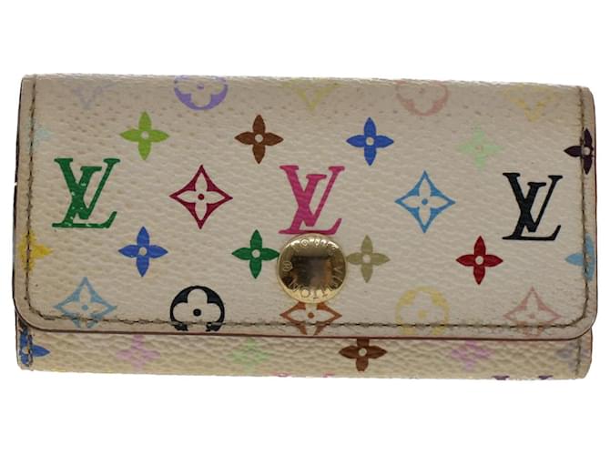 Louis Vuitton Etui Pour 4 cles Toile Multicolore  ref.1034336