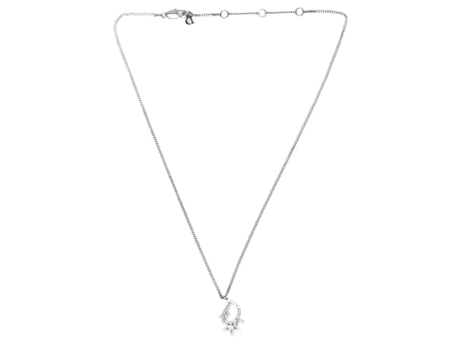 Christian Dior Collana in argento con logo stella  ref.1034447