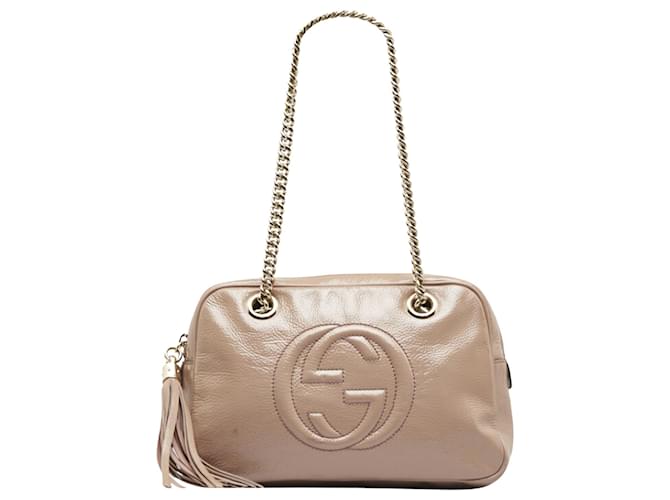 Gucci Soho Pink Leather  ref.1034575