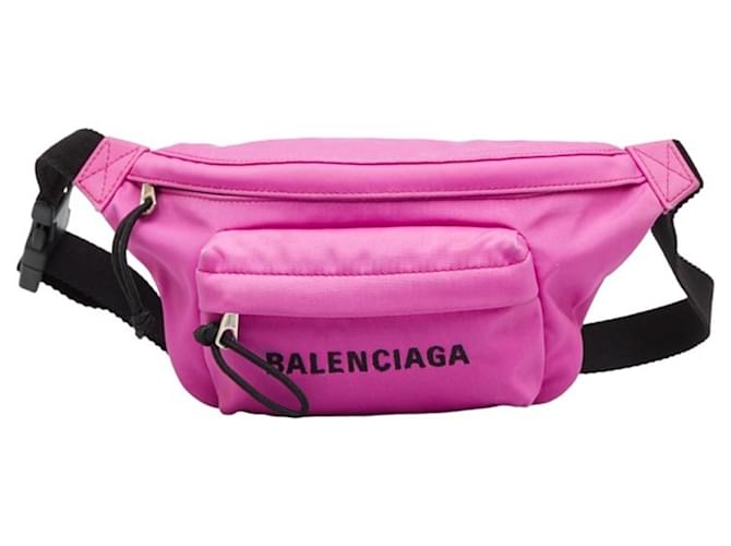 Balenciaga Fanny Pack Purple Synthetic  ref.1034653