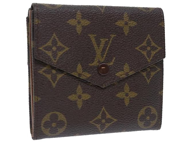 Louis Vuitton Brown Epi Card Holder Porte Cartes Wallet Case