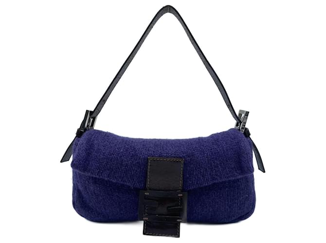 Fendi, Bags, Fendi Womens Purple Baguette Bag