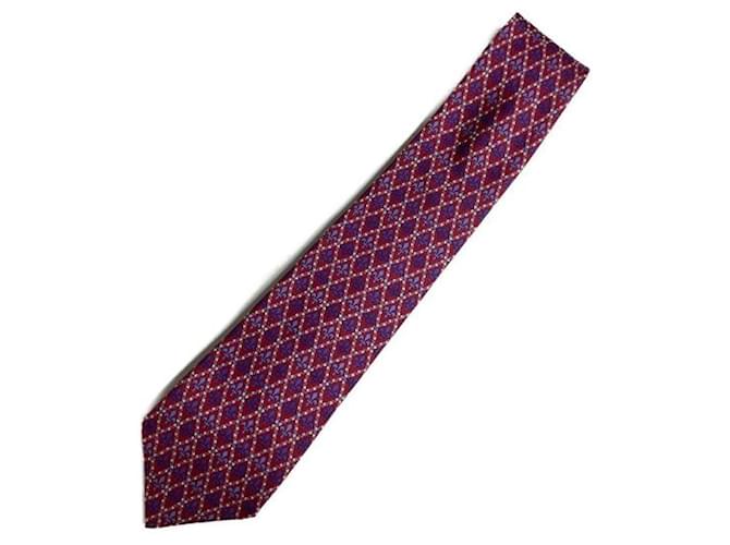 Hermès *** corbata HERMES Seda  ref.1034998