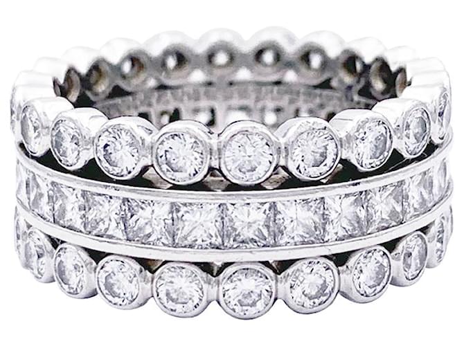 Cartier ring, platinum, diamants. Diamond  ref.1035000