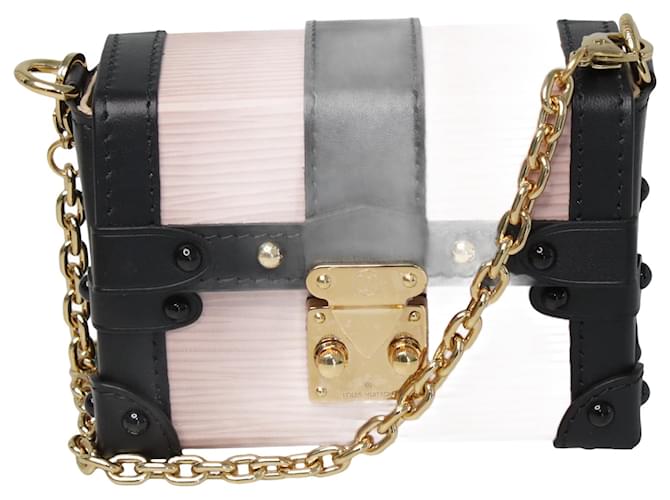 Louis Vuitton Rose Ballerine Essential Petite Malle NM Crossbody Bag Leather  ref.1035159