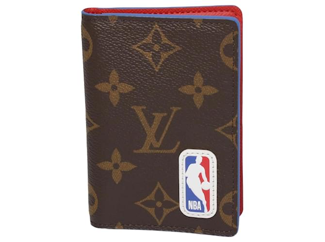 Louis Vuitton Brown Monogram NBA Limited Edition Pocket Organizer Cloth  ref.1035162 - Joli Closet