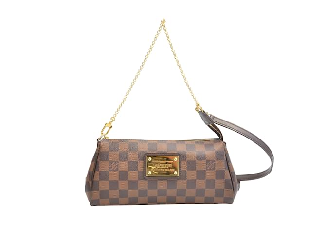 Louis Vuitton Damier Ebene Eva Clutch - Brown Clutches, Handbags -  LOU799224