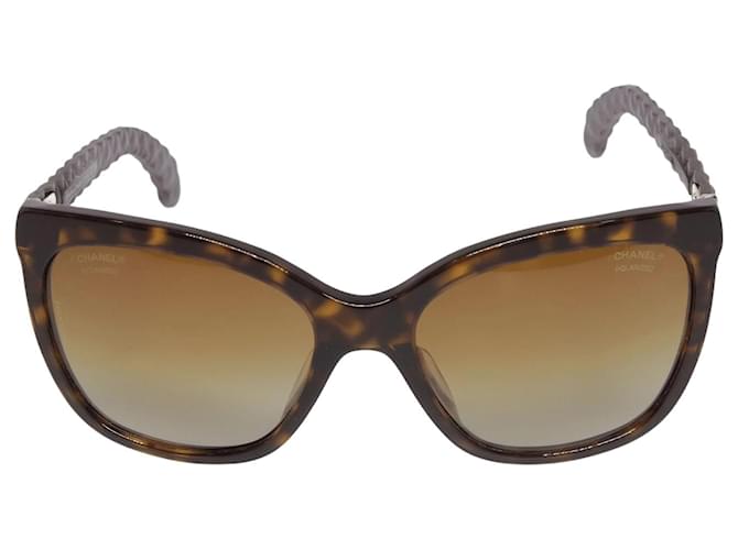 CHANEL Sunglasses T. metal Brown ref.911134 - Joli Closet