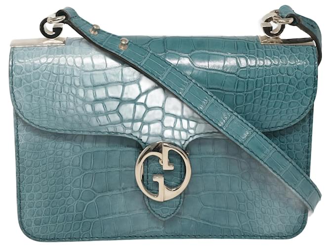 Gucci GG Marmont Bag Green Crocodile | 3D model