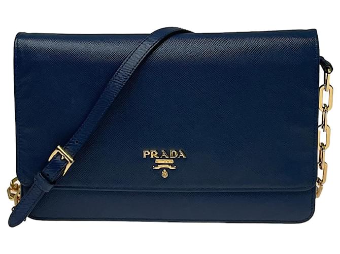 Borsa prada con deals tracolla catena