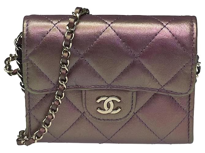 Chanel O Mini Bag in Pink (Wallet on chain)