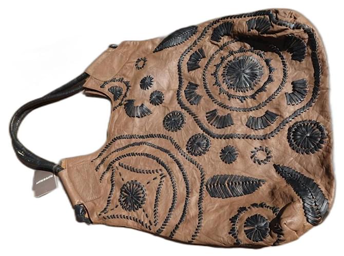 Antik Batik Handbags Camel Leather  ref.1036227
