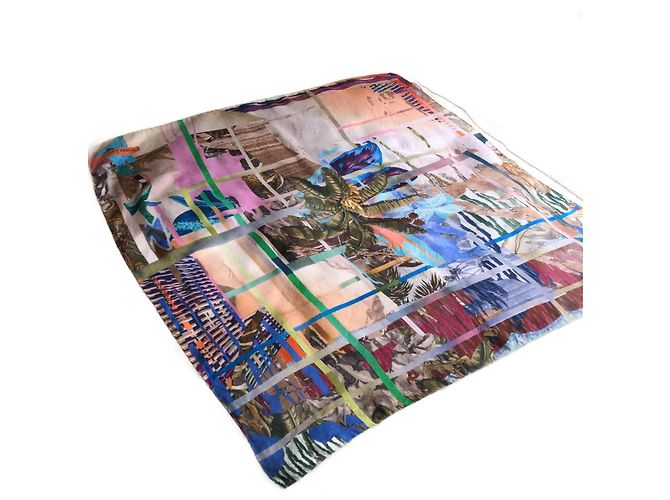 Sciarpa in seta Christian Lacroix multicolore
