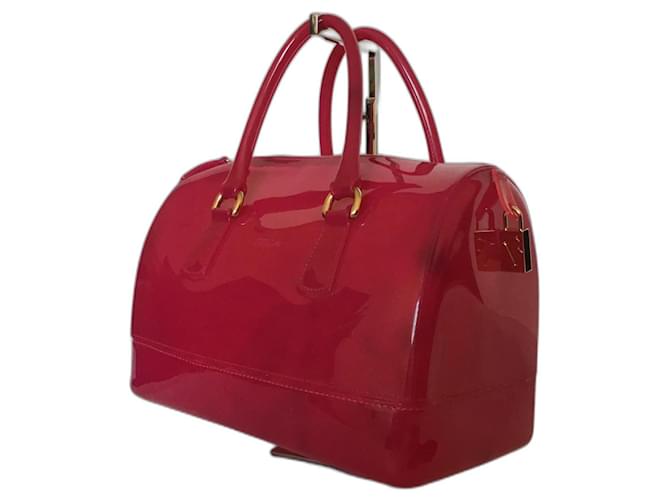 Bolsa Furla Candy feita na It lia Fuschia Sint tico ref.1036235