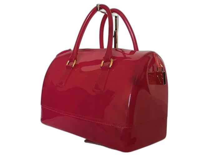 Furla Candy bag  made in Italy Fucsia Sintético  ref.1036235