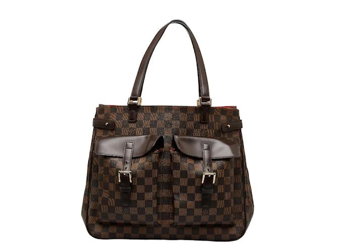 Louis Vuitton Damier Ebene Saleya MM N51188 Brown Cloth ref