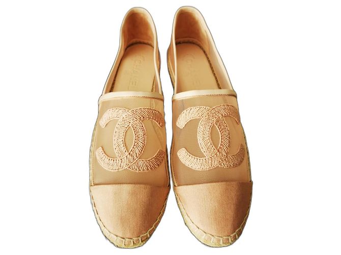 Chanel Espadrilles Rosa Größe 41 Pink