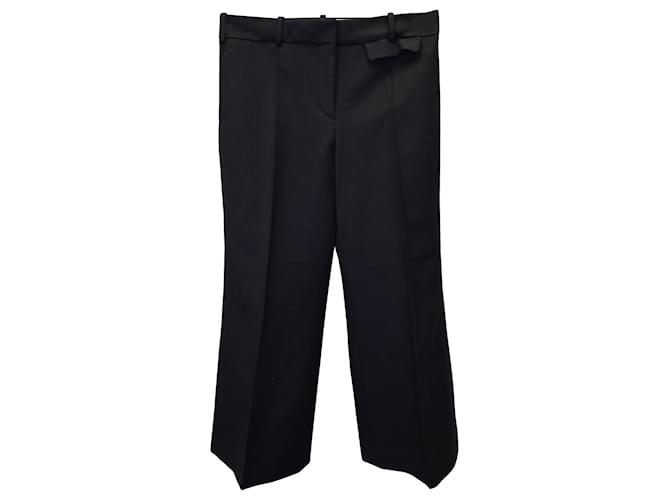 Pantalon large Khaite en coton noir  ref.1036723