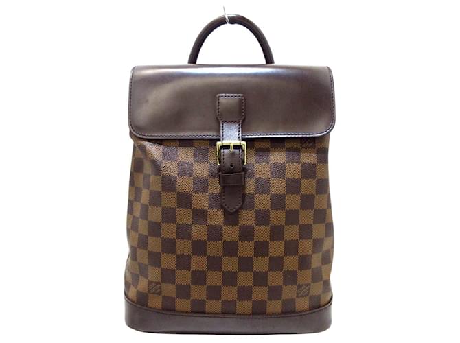 Louis Vuitton Damier Ebene Soho Backpack N51132 Brown Cloth ref