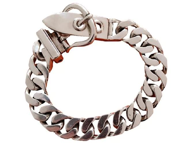 Hermès Bracelets Silvery Silver  ref.1037162