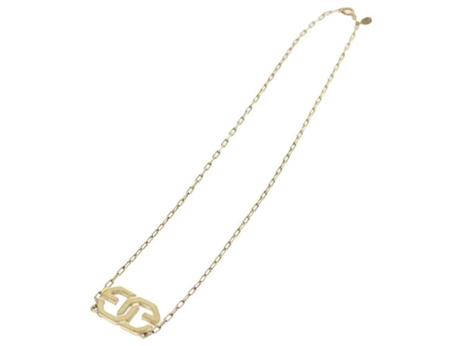 GIVENCHY Necklace Metal Gold Tone Auth am4866  ref.1037225