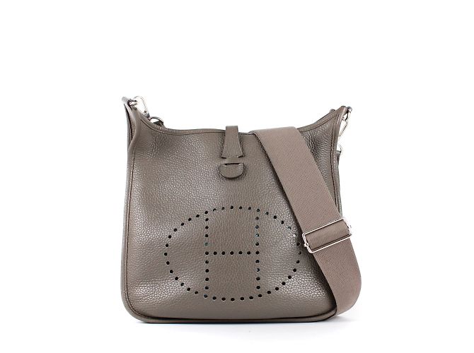 Hermès HERMES Handbags Evelyne Grey